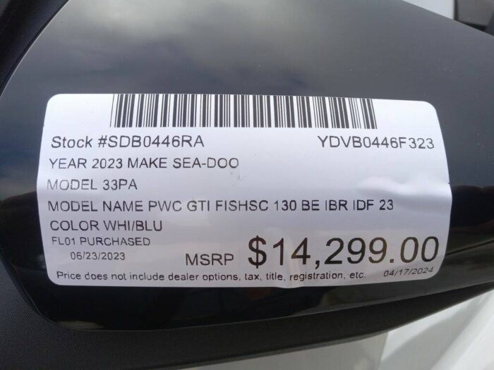 2023 Sea-Doo Fish Pro Scout 130 For Sale - Image 13