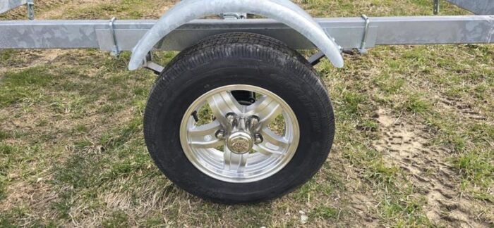 2025 Genesis Trailers 2 Place Aluminum PWC Trailer - Image 4