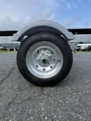 aluminum boat on trailer