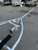 aluminum boat on trailer