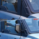 Polaris Ranger XD 1500 Mounted Side Mirrors
