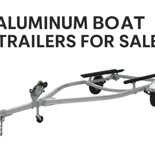 Aluminum boat trailer